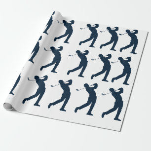 Papel de Regalo de Golf para Hombre