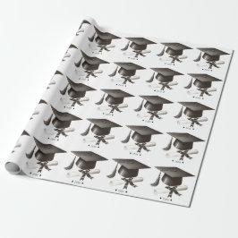 Papel de regalo de graduación elegante
