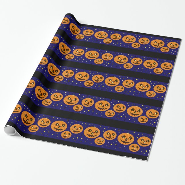 Papel de regalo de Halloween (Desenrollado)