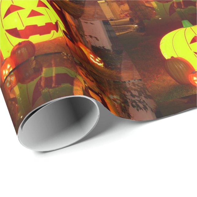Papel de regalo de Halloween (Esquina del rollo)