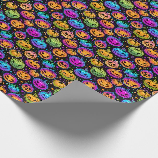 Papel de regalo de Halloween (Esquina)