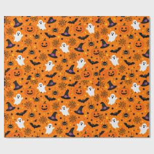 Papel de regalo de Halloween   Fantasma lindo, Cal
