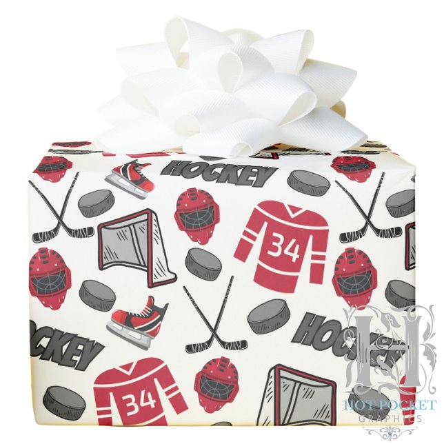Papel de Regalo de Hockey (Subido por el creador)