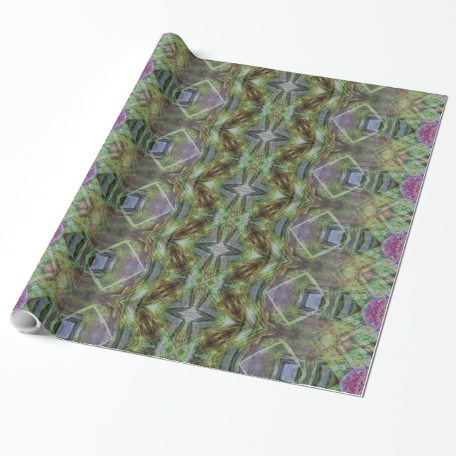 Papel de regalo de jardín atlántico (Desenrollado)