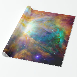 Papel de regalo de la nebulosa de Orión Galaxia co
