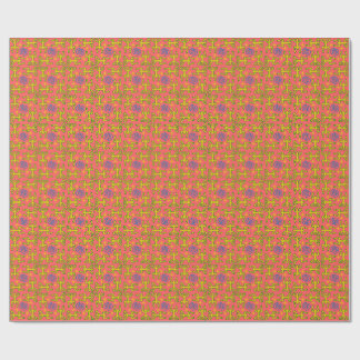 Papel de regalo de la plaza del coquí de Navidad b