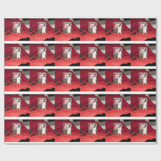 Papel de regalo de la rata del mascota de los