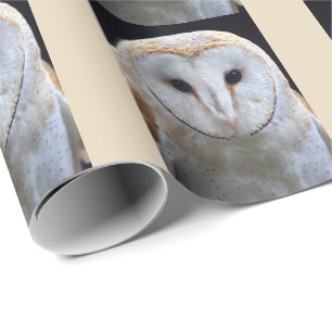 Papel de regalo de lechuza común