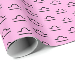 Papel de regalo de Libra
