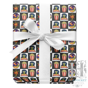 Papel de Regalo de Lucha Libre