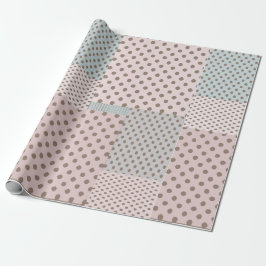 Papel de regalo de lunares
