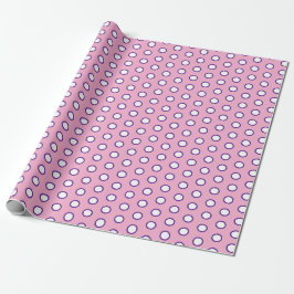 Papel de regalo de lunares minimalista