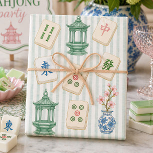 Papel de Regalo de Mahjong Seersucker Set