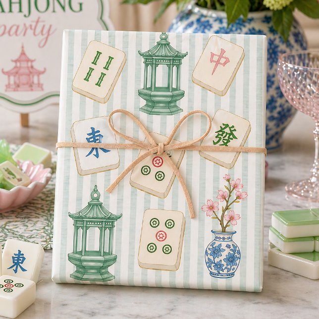Papel de Regalo de Mahjong Seersucker Set (Subido por el creador)