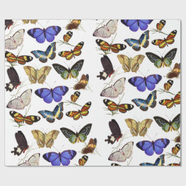 Papel de Regalo de Mariposas