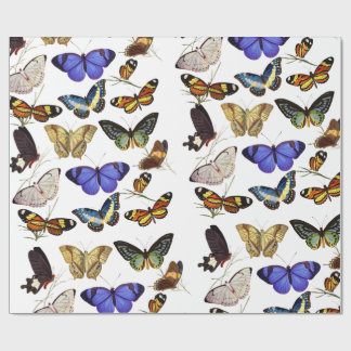 Papel de Regalo de Mariposas
