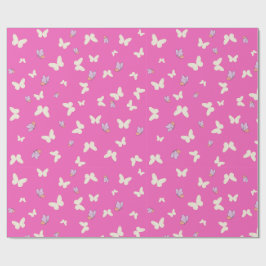 Papel de regalo de mariposas