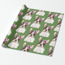 Papel de regalo de Marisol la Bulldog Francesa