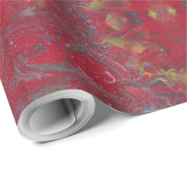 Papel de regalo de mármol oriental de la pintura