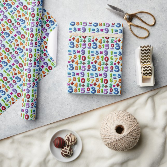 Papel de regalo de matemático (Artesanía)