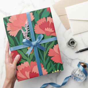 Papel de regalo de Matisse de flores abstractas
