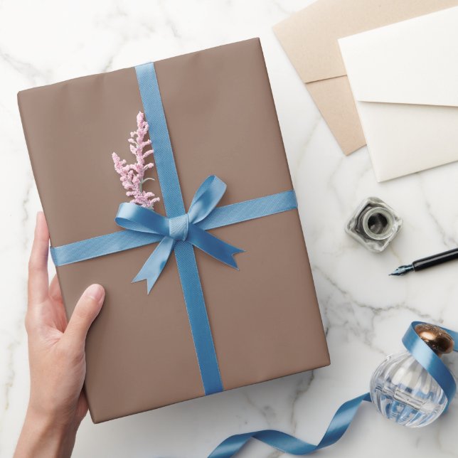 Papel de regalo de Mocha Atemporal más vendido (Regalar)