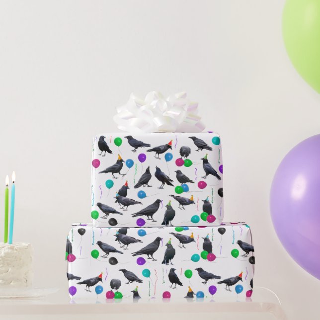 Papel de Regalo de Multitud de Fiesta (Regalos de fiesta)