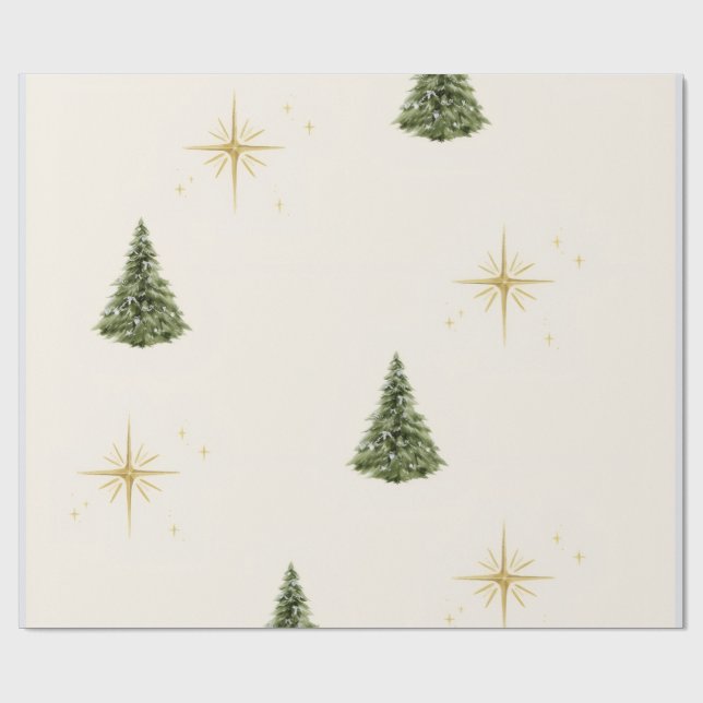 Papel de Regalo de Navidad (Superficie plana)