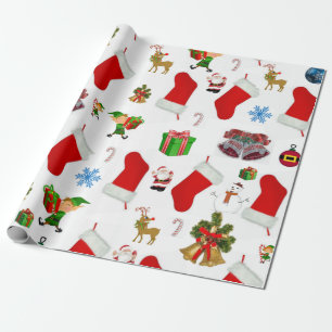 Papel de Regalo de Navidad