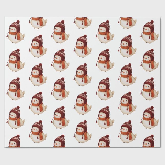 Papel de Regalo de Navidad (Superficie plana)
