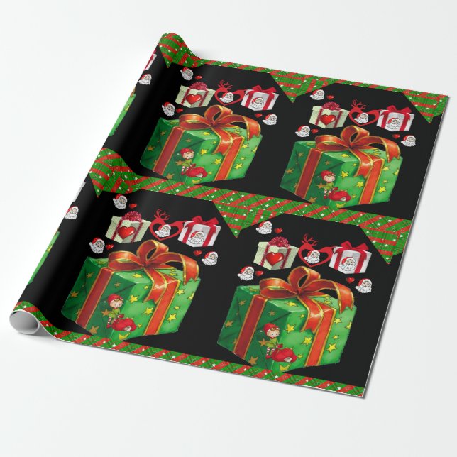 Papel de Regalo de Navidad (Desenrollado)