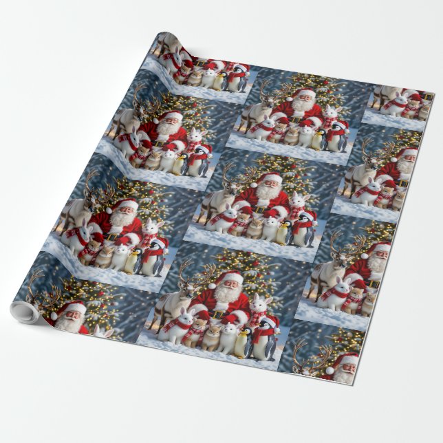 Papel de regalo de Navidad (Desenrollado)