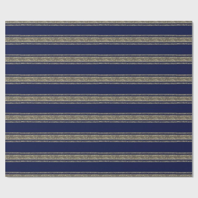 Papel de regalo de Navidad azul (Superficie plana)
