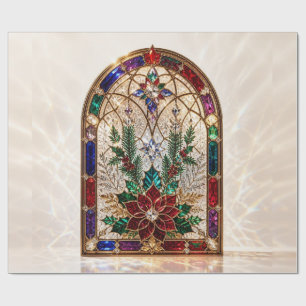 Papel de regalo de Navidad Catedral de Joyas de Lu