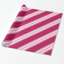 Papel de regalo de Navidad con caramelos rosados d