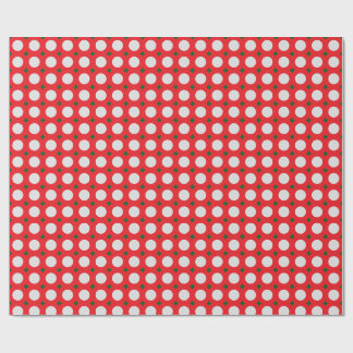 Papel de regalo de Navidad con lunares