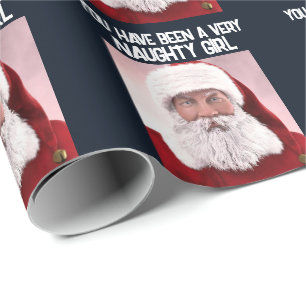 Papel de regalo de NAVIDAD de CHICA MALA SANTA