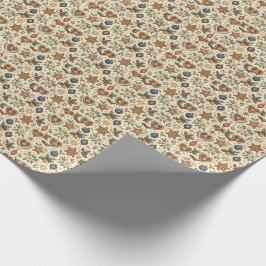 Papel de regalo de Navidad de Folclore Alpino Alem