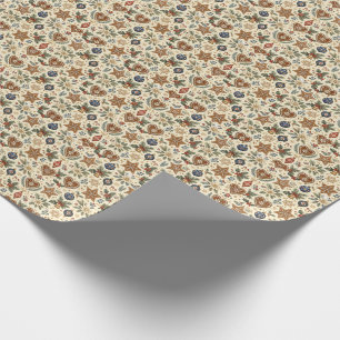 Papel de regalo de Navidad de Folclore Alpino Alem