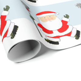 Papel de regalo de Navidad de Lacrosse