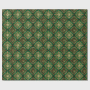 Papel de regalo de Navidad de lujo