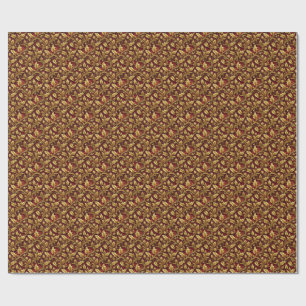 Papel de regalo de Navidad de lujo