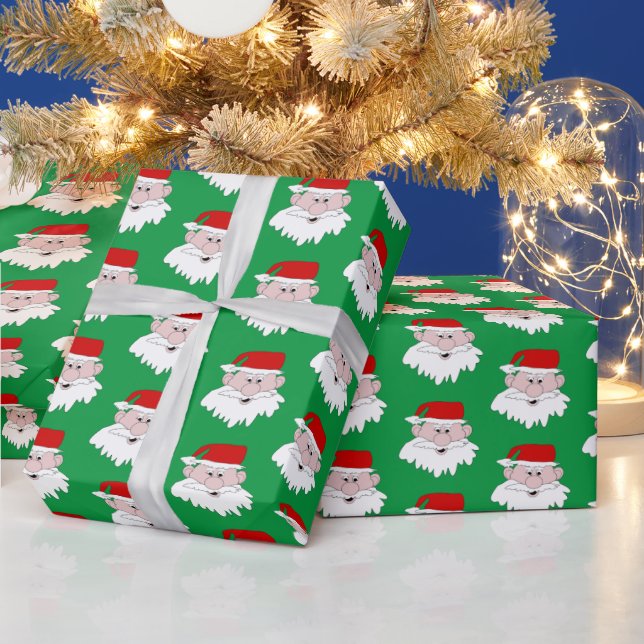 Papel de regalo de Navidad de Santa (Vacaciones)
