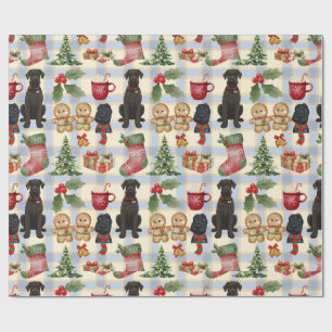 Papel de regalo de Navidad de Schnauzer Gigante