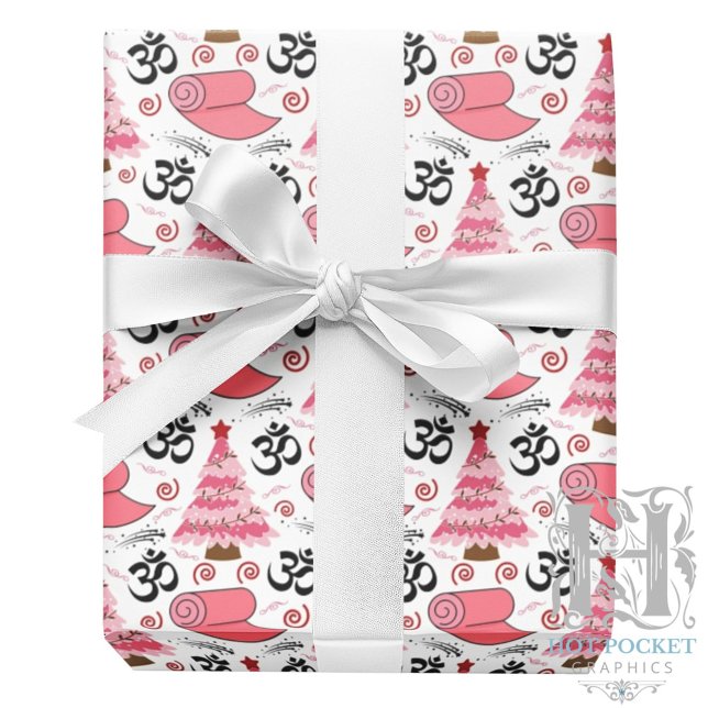 Papel de Regalo de Navidad de Yoga (Subido por el creador)