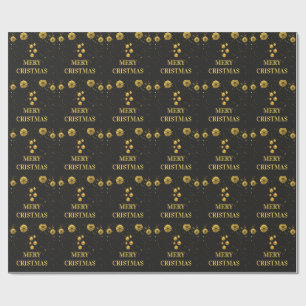 Papel de regalo de Navidad elegante