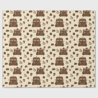 Papel de regalo de Navidad Grand European Toyshop
