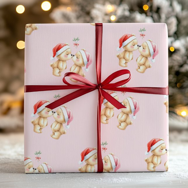 Papel de regalo de Navidad para bebé lindo (Subido por el creador)