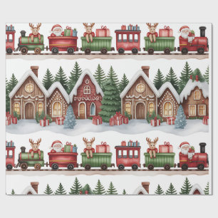 Papel de regalo de Navidad para niños – Tierra de 