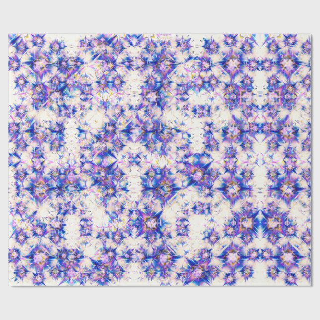 Papel de regalo de Navidad Prism Crystal (Superficie plana)